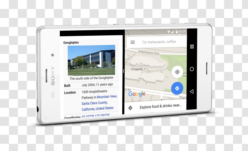 Android Nougat Sony Xperia Z3 Z5 Application Software - Telephone Transparent PNG