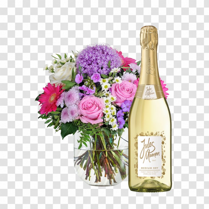 Champagne Rose G.H. Mumm Et Cie Blume2000.de Rosé - Liqueur Transparent PNG