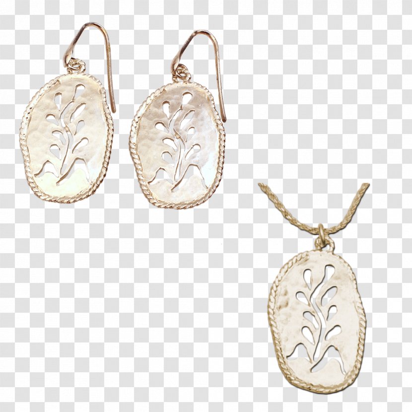 Locket Earring Silver - Jewelry Transparent PNG