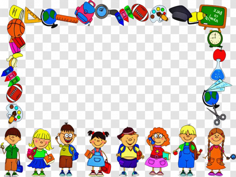 School Frames And Borders - Language - Sharing Play Transparent PNG