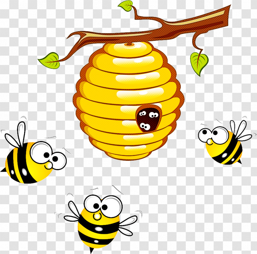 European Dark Bee Insect Beehive Beekeeping Honeycomb Transparent PNG