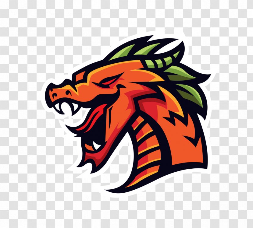 Logo Sport Mascot Organization - Dragon Transparent PNG