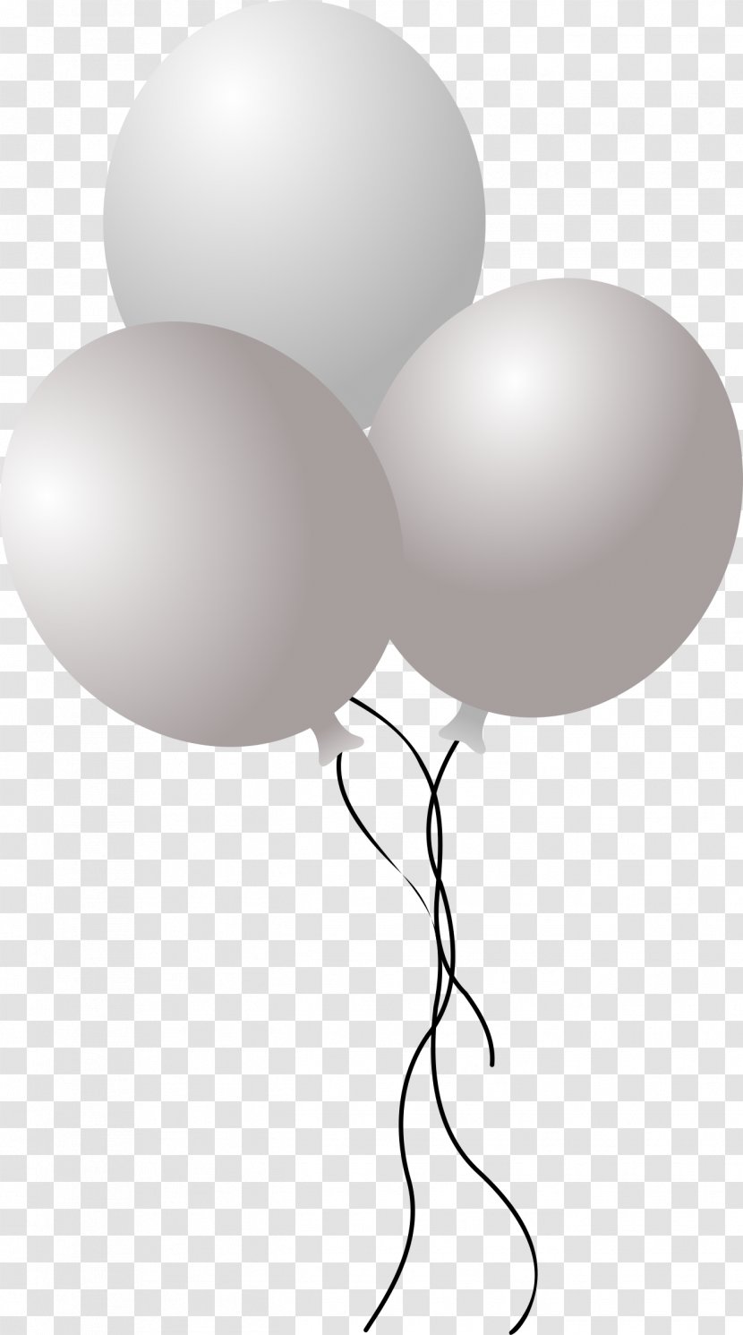Balloon Party Birthday Clip Art - Gold Transparent PNG