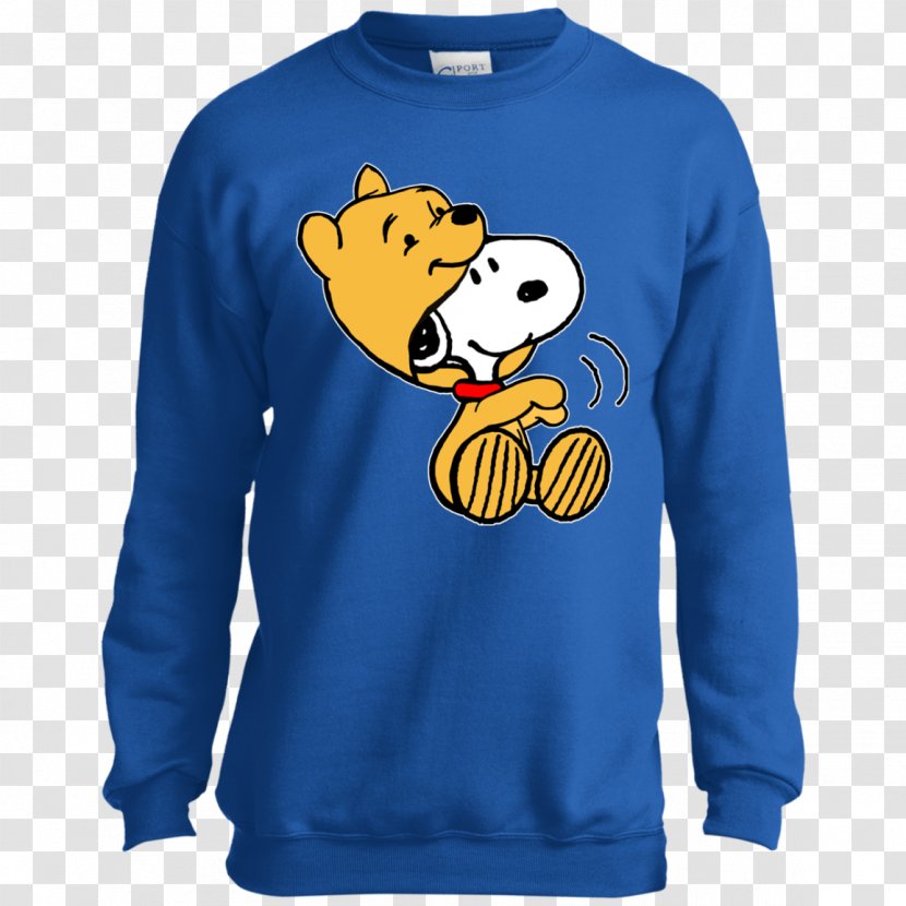 T-shirt Hoodie Sweater Crew Neck - Outerwear - Winnie The Pooh Shirt Transparent PNG