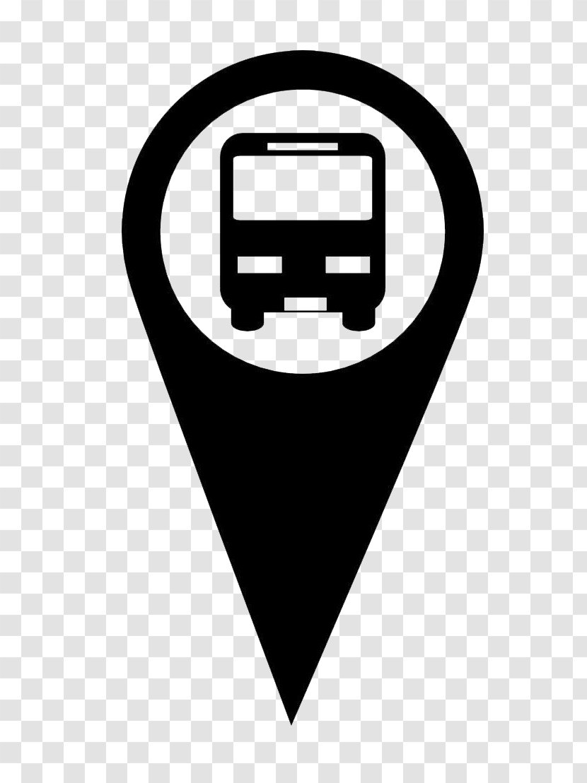 Bus Stop Logo Icon - Text - Positioning Transparent PNG