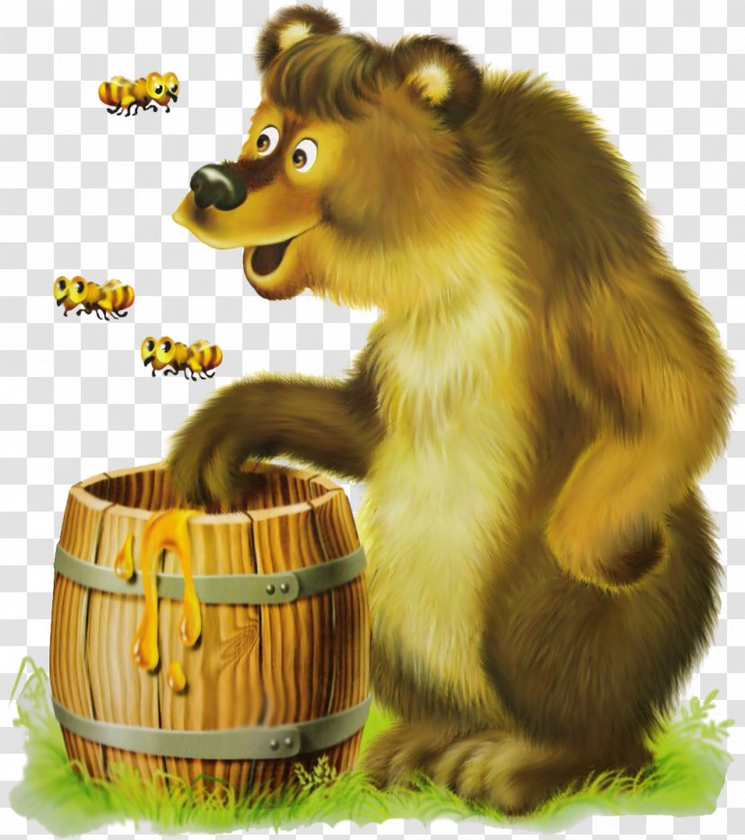 Brown Bear Honey Bun Duck Smokey - Flower - Eat Transparent PNG