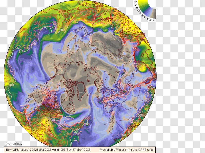 Northern Hemisphere Earth Global Forecast System Southern National Centers For Environmental Prediction - Forecasting Transparent PNG