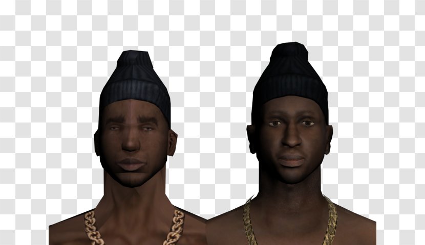 SendSpace Grand Theft Auto: San Andreas Mod Video Game - Head - Neck Transparent PNG