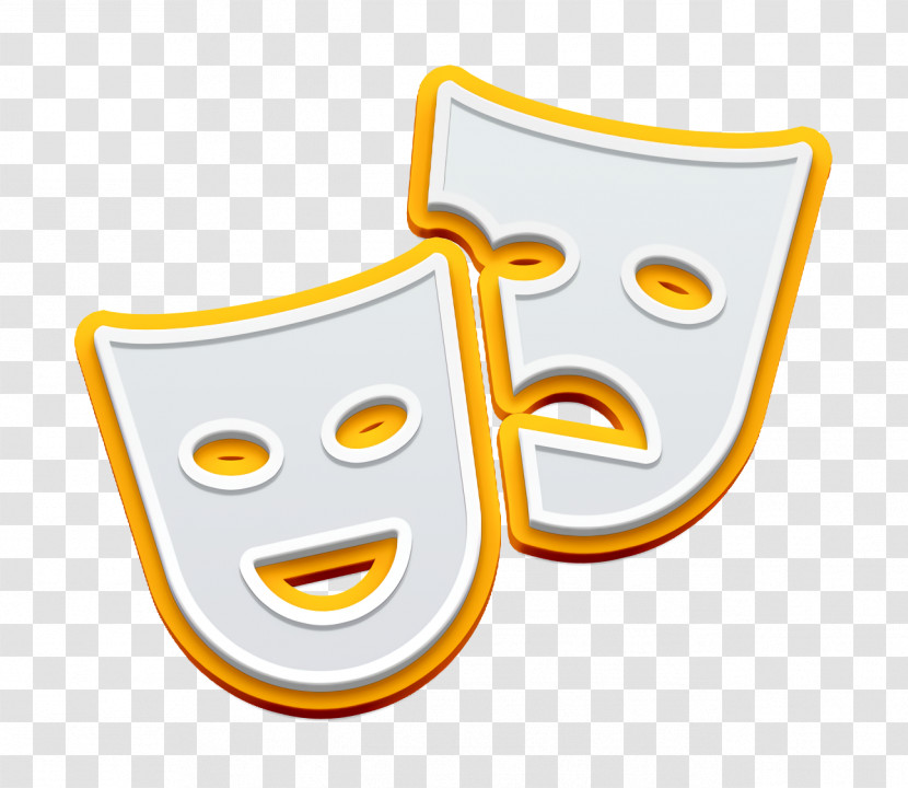 Theatrical Masks Icon Sad Icon Carnival Icon Transparent PNG