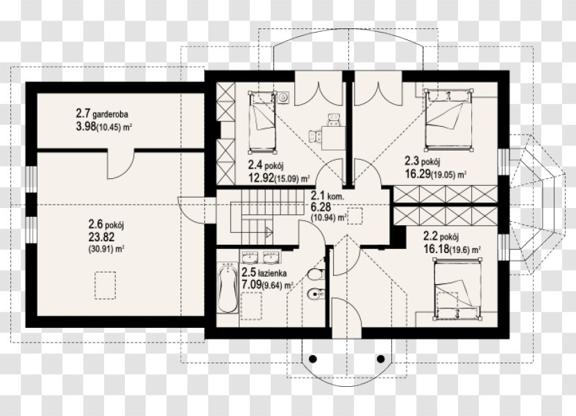 Floor Plan Organization Pattern - Line Transparent PNG