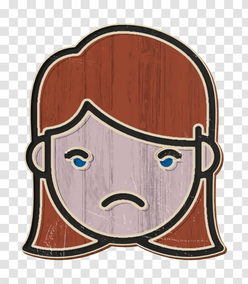 People Icon Sad Icon Linear Color Emoticons Icon Transparent PNG