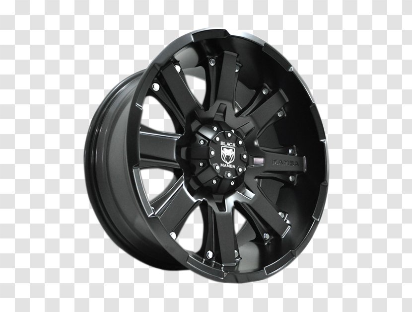 Alloy Wheel Car Tire Ram Trucks - Black Transparent PNG