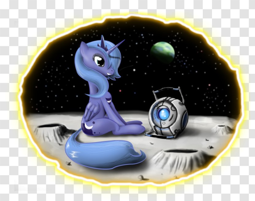 Portal 2 Pony Princess Luna Pinkie Pie Transparent PNG