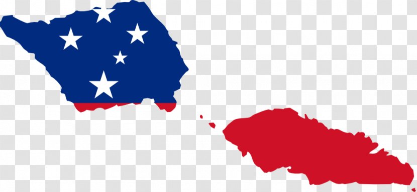 Flag Of Samoa World Map - American - Samoan Cliparts Transparent PNG