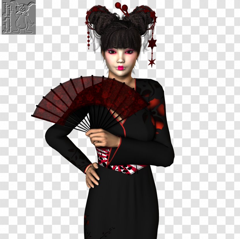 Geisha Sleeve - Woman Transparent PNG