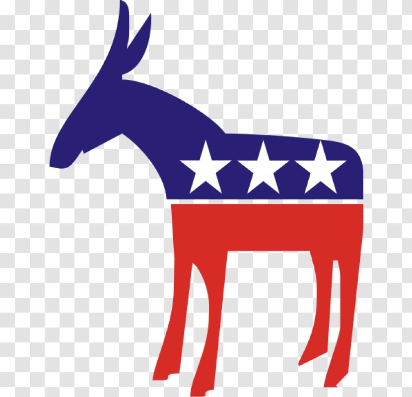 United States Democratic Party Republican Political Clip Art - Donkey - Elephant Transparent PNG