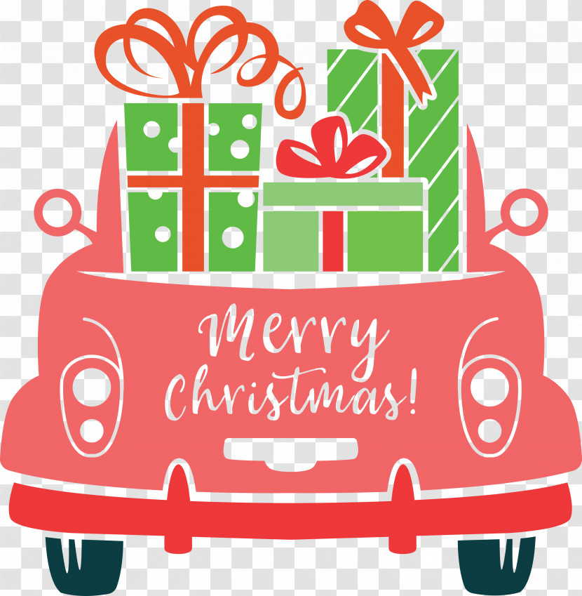 Merry Christmas Car Transparent PNG