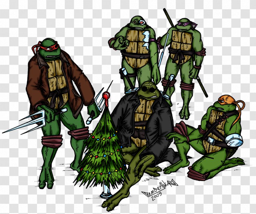 Teenage Mutant Ninja Turtles Leonardo Raphael Drawing Shredder - Deviantart - TMNT Transparent PNG