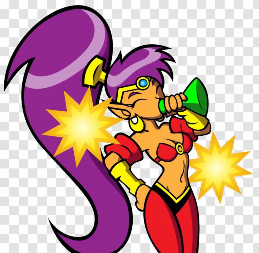Shantae: Risky's Revenge DeviantArt WayForward Technologies Pixel Art - Artwork - Magic Potion Transparent PNG