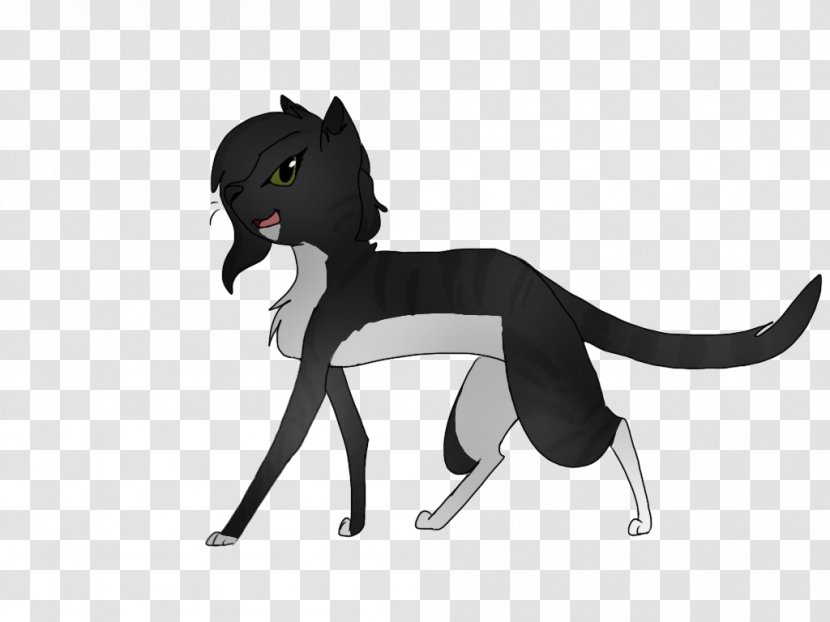 Cat Horse Dog Canidae Cartoon - Black Transparent PNG