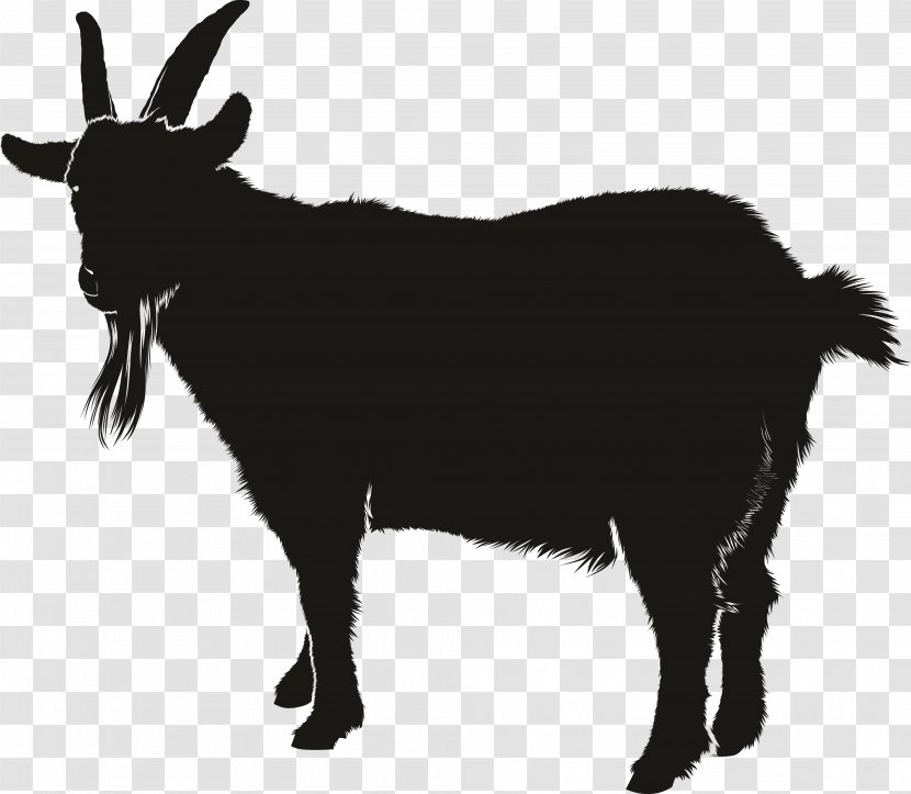 Boer Goat Silhouette Clip Art - Goats Transparent PNG