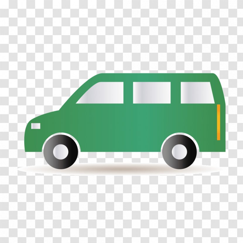 Vector Cartoon Van - Best Volvo Cars Of Rochester - Minivan Transparent PNG