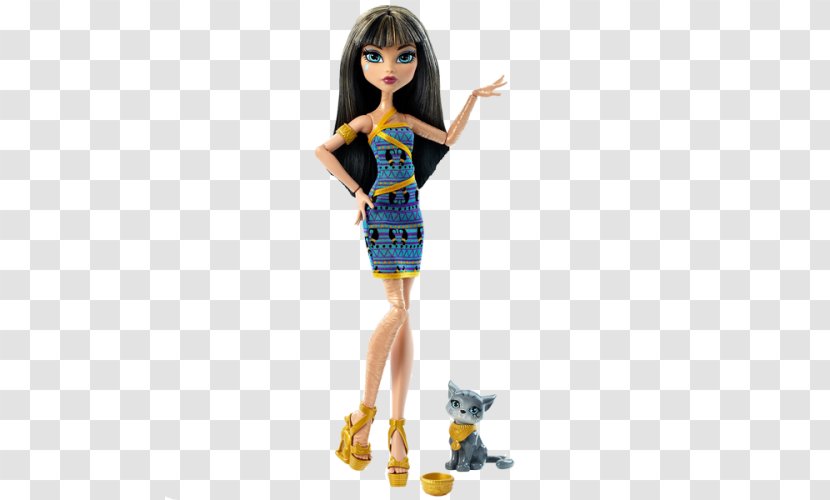 Monster High Cleo De Nile Ghoul's Beast Pet Lagoona Blue Doll Mattel Transparent PNG