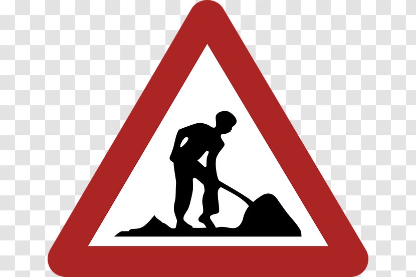 Roadworks Traffic Sign Stock Photography - Road Transparent PNG