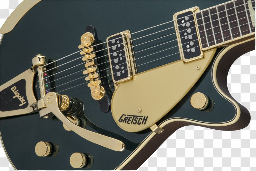 Gretsch 6128 1950s Electric Guitar - Electronic Musical Instrument Transparent PNG