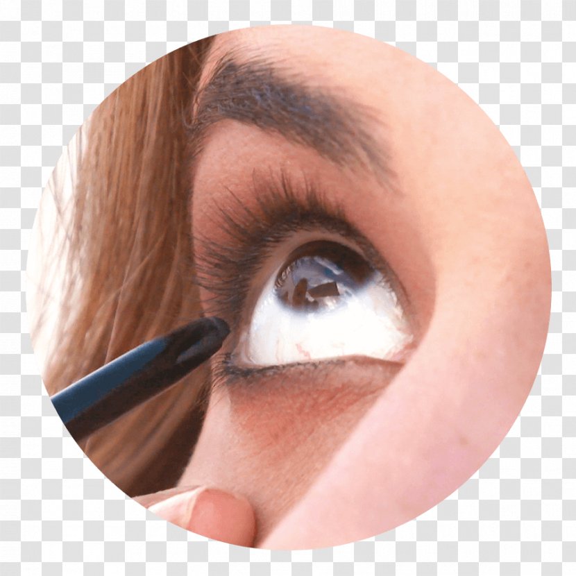 Eyelash Extensions Eye Shadow Liner Eyebrow Lip - Cartoon - Eyelids Transparent PNG