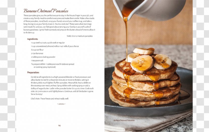Pancake Recipe Cookbook Chef - Cooking - Design Transparent PNG