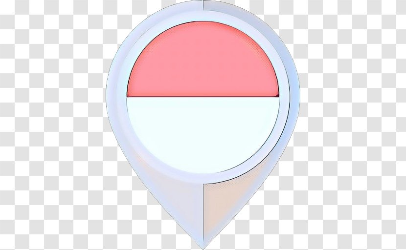Cartoon Heart - Pink - Peach Transparent PNG