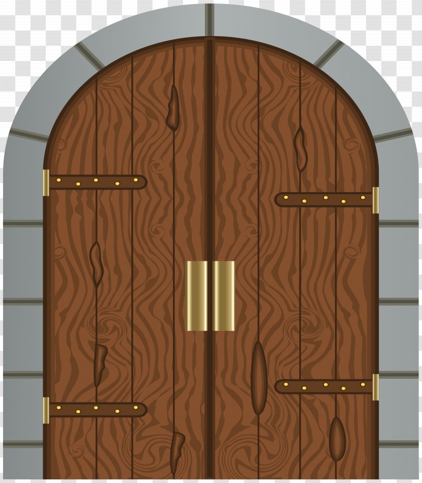 Fortified Gateway Castle Door Clip Art - Gate Transparent PNG