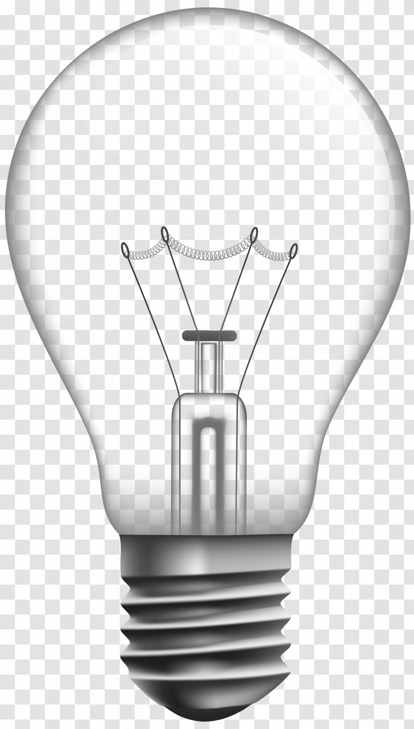 Incandescent Light Bulb Electric Clip Art - Watercolor Transparent PNG