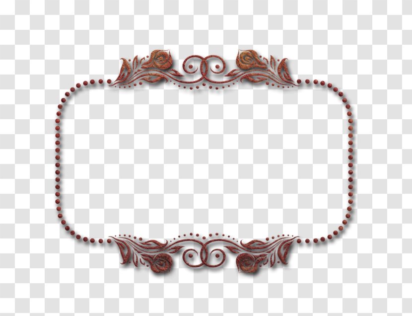 Bracelet Necklace Body Jewellery - рамки Transparent PNG