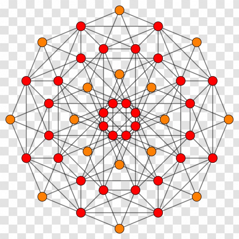 Octagon 24-cell Polytope Tesseract Regular Polygon - Geometry - Small Cube Transparent PNG