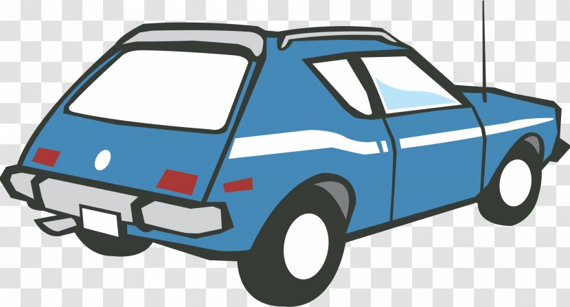 AMC Gremlin Pacer Car 1970s - Cartoon Transparent PNG