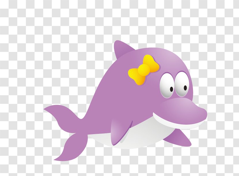 Dolphin Icon - Purple Transparent PNG