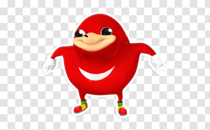 Knuckles The Echidna VRChat Uganda Sonic & Colors - Ducks Geese And Swans - Vrchat Transparent PNG