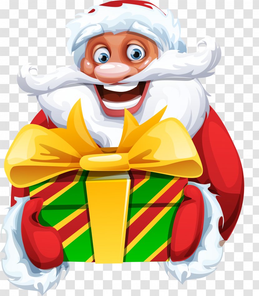 Santa Claus Reindeer Christmas Happiness - Love Transparent PNG