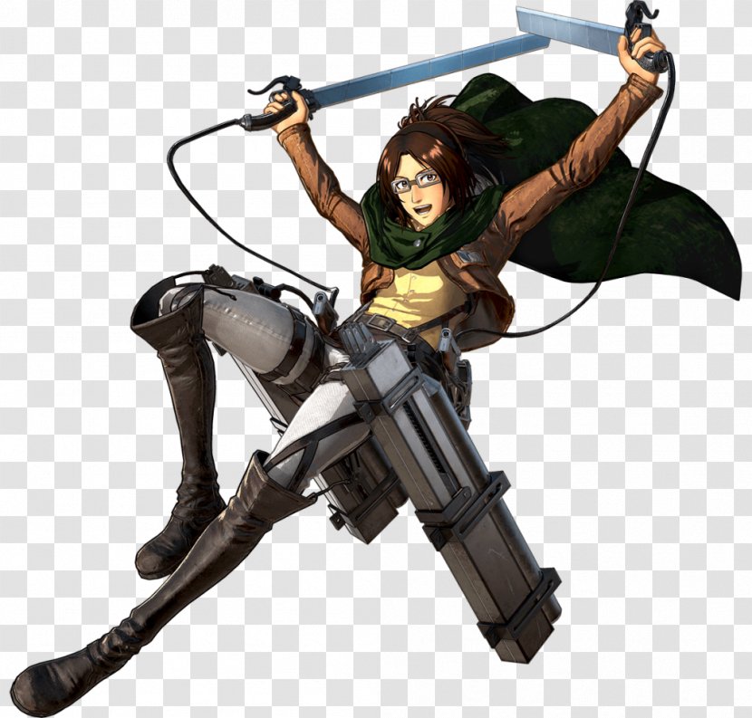 A.O.T.: Wings Of Freedom Attack On Titan 2 Hange Zoe PlayStation 4 - Flower Transparent PNG