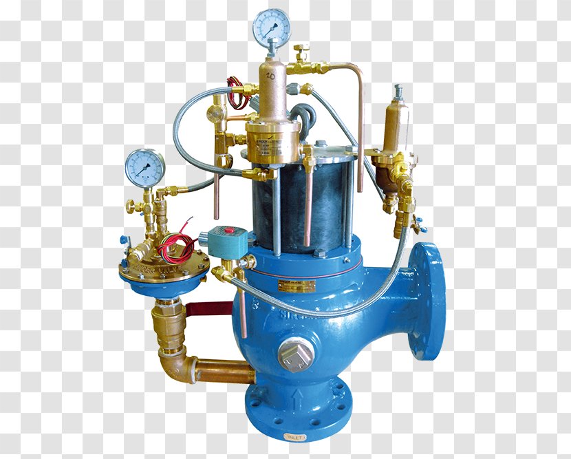 Pilot-operated Relief Valve Pressure Actuator - Control Valves - Water Flow Transparent PNG