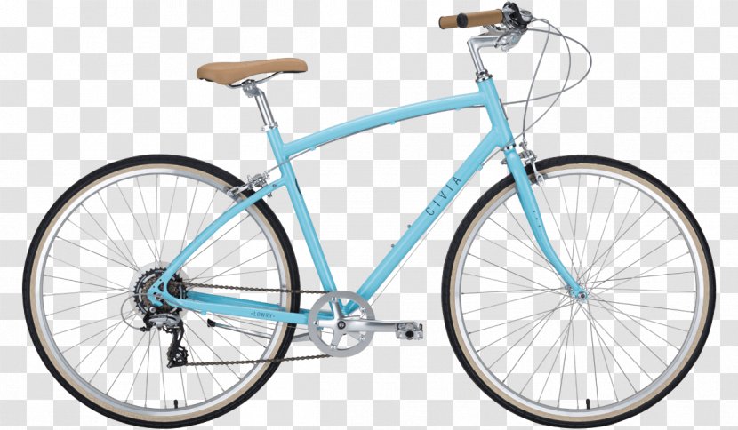 Single-speed Bicycle Step-through Frame Blue-gray Cycling - Grey Transparent PNG