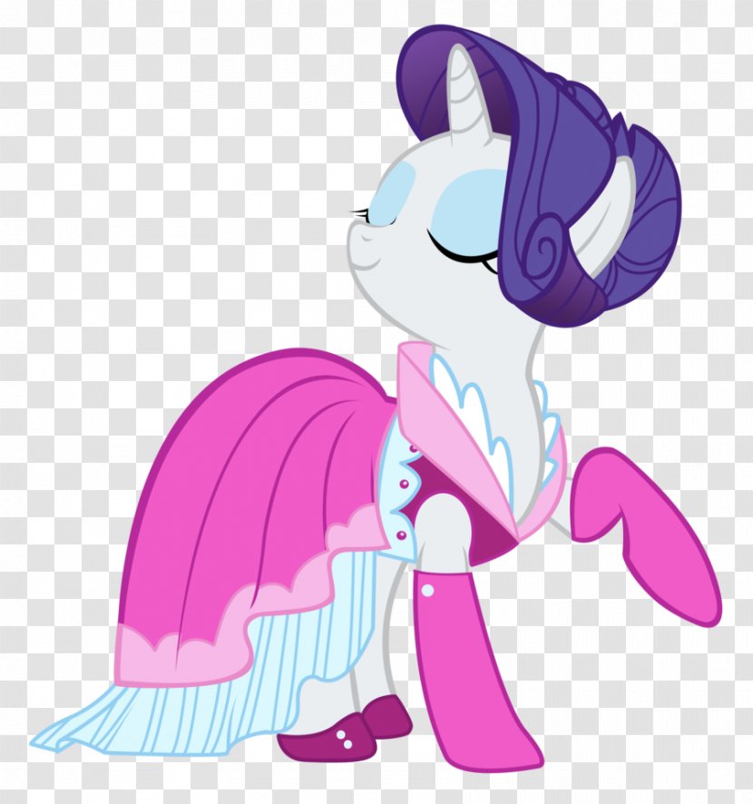 Rarity Pony Dress Rainbow Dash Clothing - Watercolor - Vector Buddha Transparent PNG