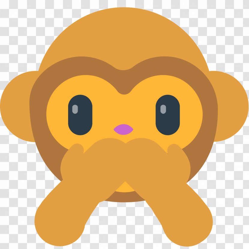 Emoji Three Wise Monkeys SMS Emoticon - Tree - Post It Transparent PNG