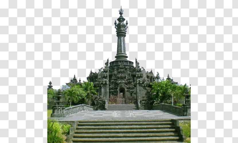 Bajra Sandhi Monument Kuta Tanah Lot Ubud Monkey Forest - To The Great Fire Of London - Archaeological Site Transparent PNG