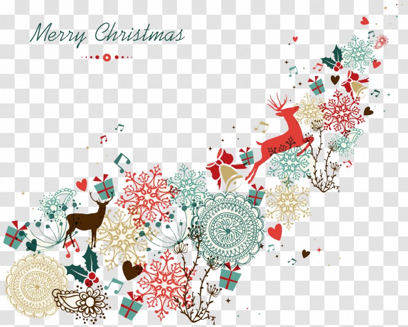 Santa Claus Christmas Vintage Clothing Clip Art - Flower - Creative Transparent PNG