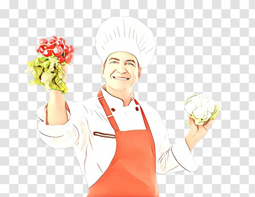 Cook Chef Chief Chef's Uniform Plant - Gesture Transparent PNG
