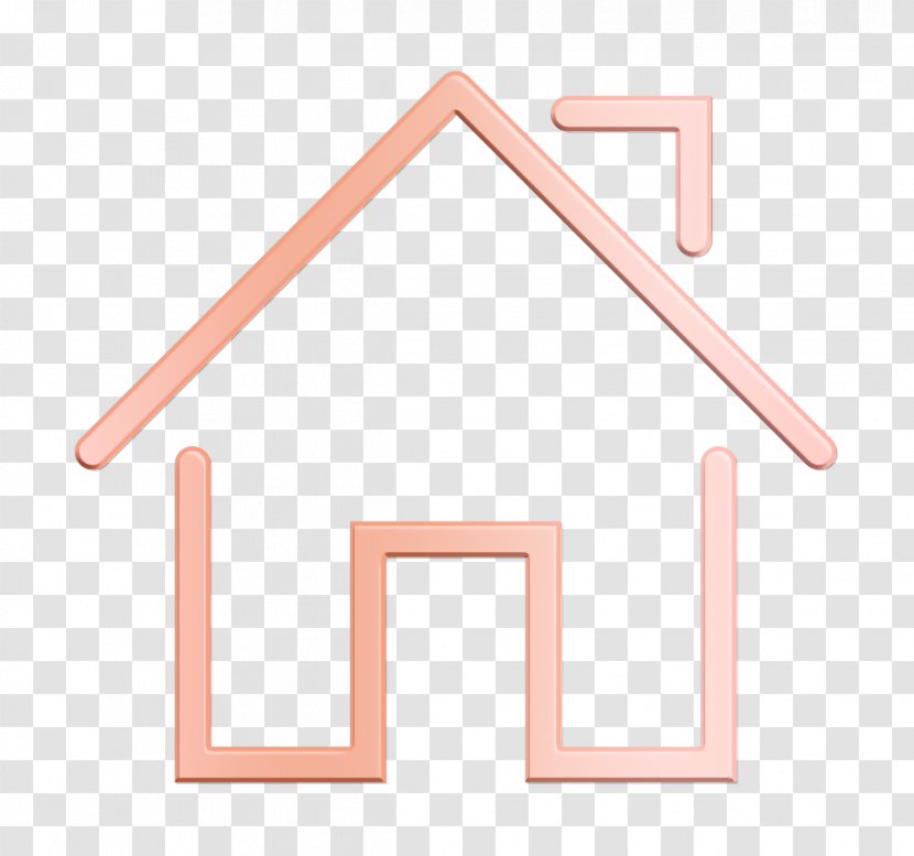 Home Icon Online Social Market - Symbol Triangle Transparent PNG