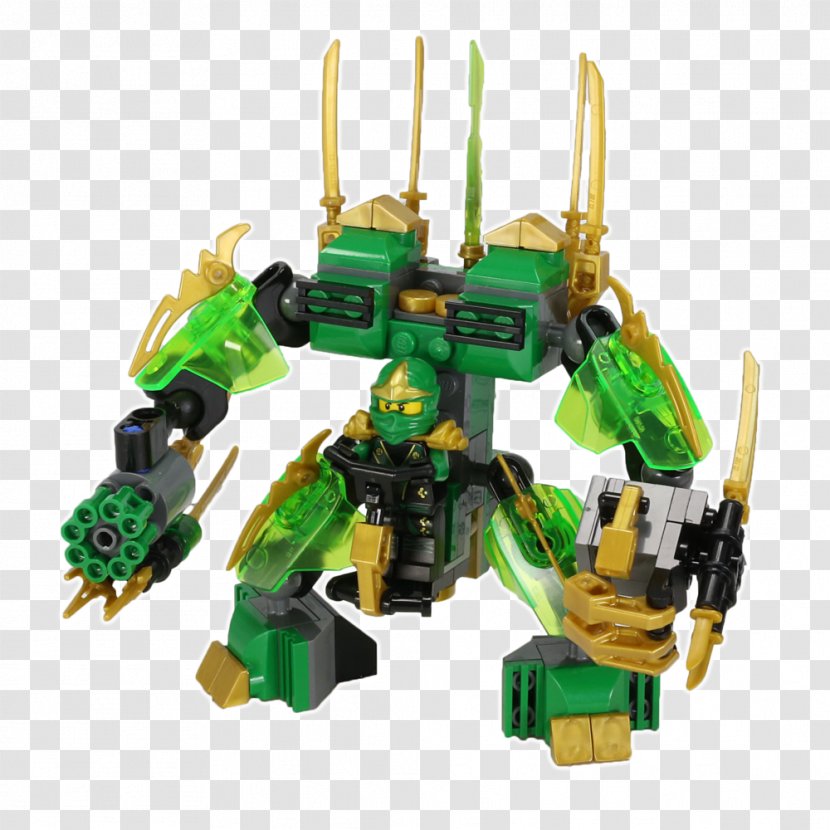 Lloyd Garmadon Robot LEGO 70612 THE NINJAGO MOVIE Green Ninja Mech Dragon Transparent PNG
